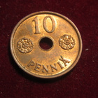 10 penniä 1943 Cu - pikkukuva 2