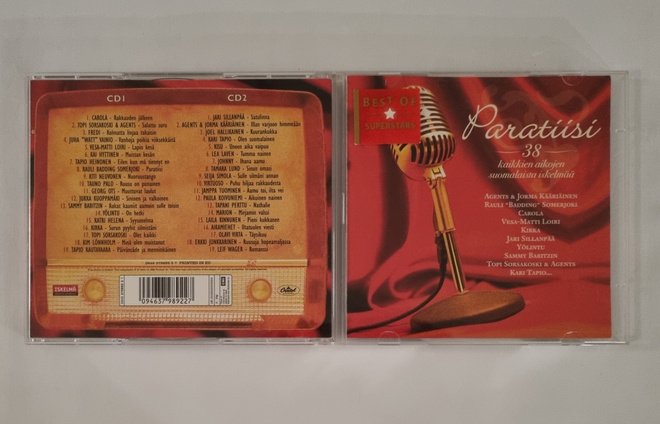 PARATIISI - 38 KAIKKIEN AIKOJEN SUOMALAISTA ISKELMÄÄ 2CD