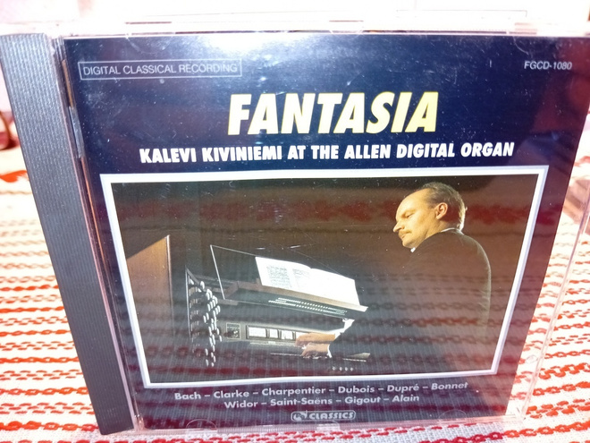 CD Kalevi Kiviniemi  : Fantasia ( SIS POSTIKULU )