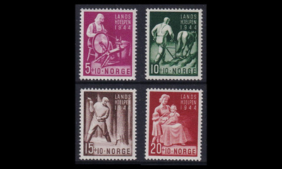 Norja 299-302 ** Ihmisiä työssä (1944)