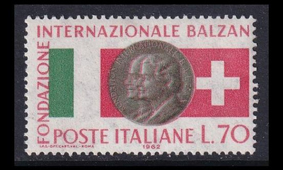 Italia 1131 ** 1. kansainvälinen Balzan-palkinto (1962)