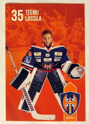 Teemu Lassila Tappara teamset kortti