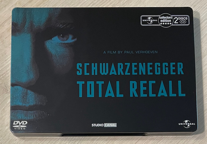 Paul Verhoeven: TOTAL RECALL (1990) Limited Steelbook (2DVD)