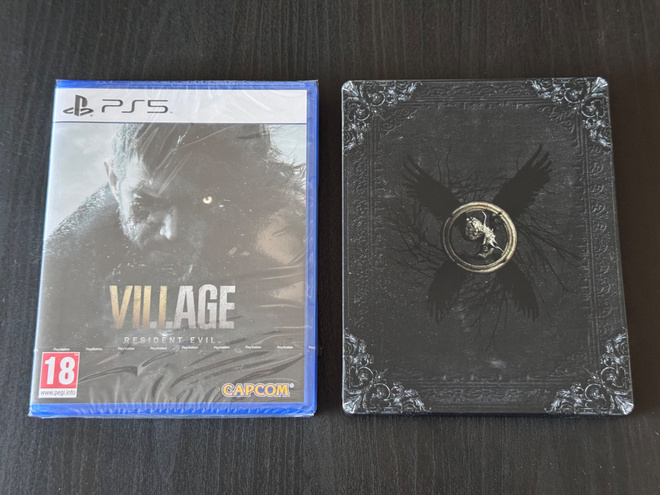 Resident Evil Village PS5 + Steelbook (Uusi)