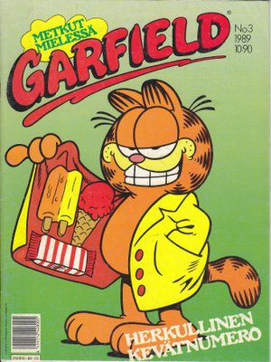 Garfield 3/1989 Metkut mielessä