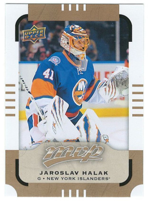 15-16 Upper Deck MVP Jaroslav Halak