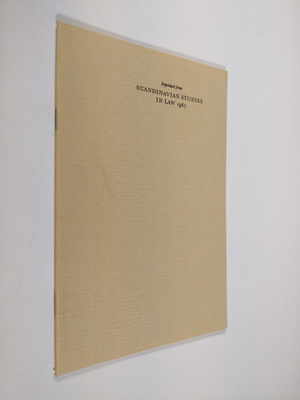 Curt Olsson : General clauses for the protection of minor...