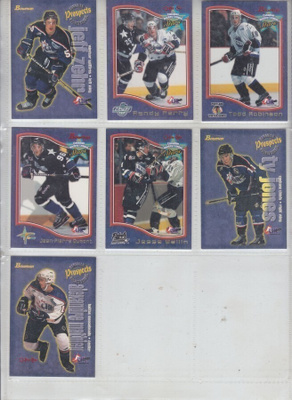 97-98 Bowman CHL kortteja 7 kpl