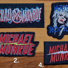Michael Monroe / Hanoi / Lords of the New Church patches - pikkukuva 1