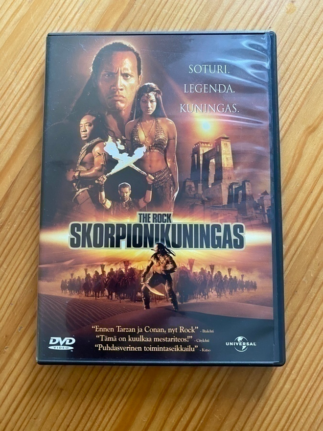 Scorpionikuningas  DVD