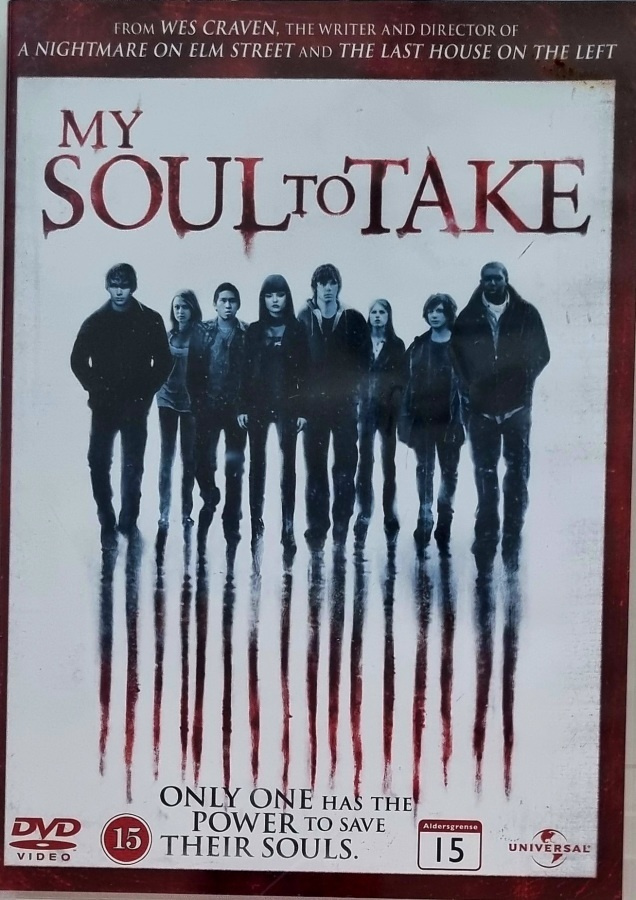 MY SOUL TO TAKE DVD