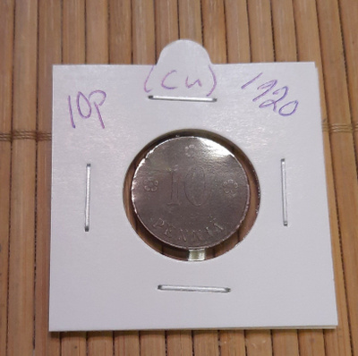 10 penniä (Cu) 1920