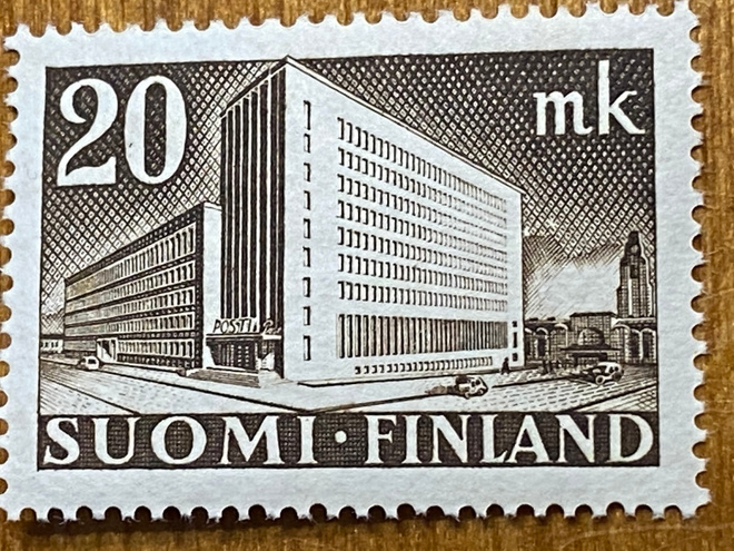 YLEISMERKKI POSTITALO 20MK**