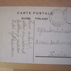 VANHA Postikortti Onnittelukortti Joulu Lumiukko ym. 1900-l - pikkukuva 2