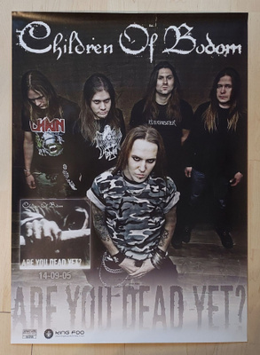 Children Of Bodom : Mainosjuliste vuodelta 2005