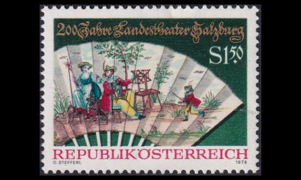 Itävalta 1498 ** Salzburgin teatteri 200v (1975)