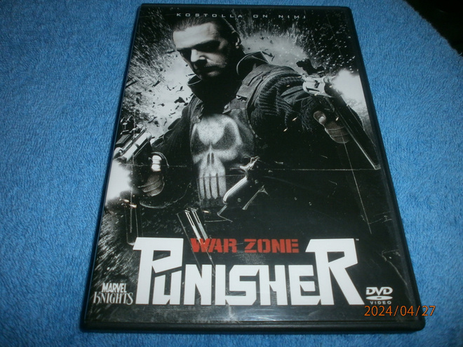 PUNISHER  war zone   -    DVD