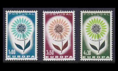 Portugali 963-5 ** Europa (1964)