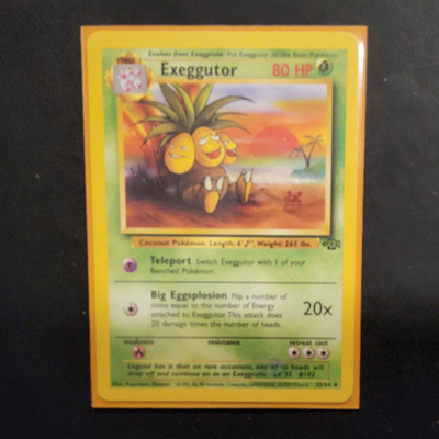 Exeggutor #35 Pokemon Jungle set card