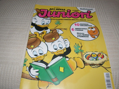 Disney Aku Ankka Juniori 4/2020