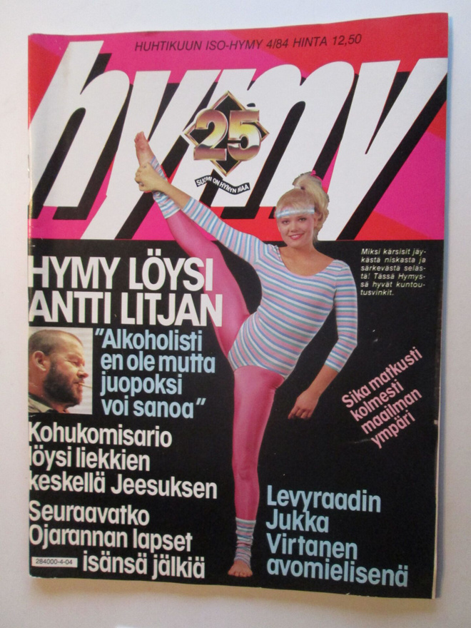 HYMY LEHTI 4 / 1984 SISÄLLYSLUETTELO KUVASSA 2