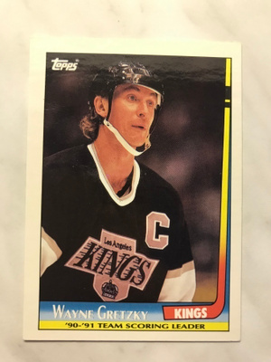 1991-92 Topps Wayne Gretzky #10