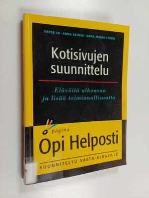 Jesper Ek : Kotisivujen suunnittelu - Opi helposti kotisi...