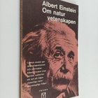 Albert Einstein : Om naturvetenskapen - pikkukuva 1