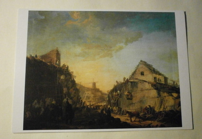 Elias Martin: Helsinki, Suomenlinna, kaleeritelakan rakennus
