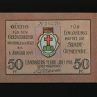 Saksa Notgeld 50 Pfennig, Landsberg 1.7.1918 - pikkukuva 1