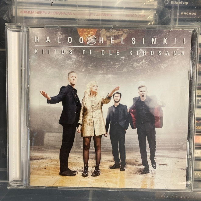 HALOO HELSINKI! - Kiitos ei ole kirosana cd (originaali)