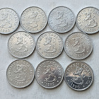 10 penniä, kaikki vuodet 1983-1990, 10 kolikkoa. circ+unc - pikkukuva 4