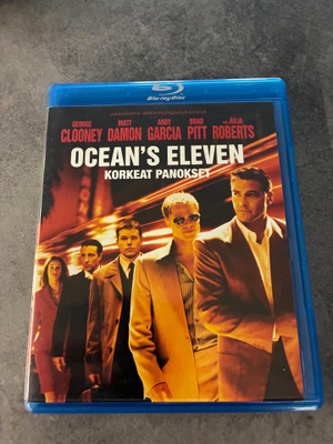 Ocean’s eleven korkeat panokset blu-ray