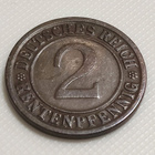 Saksa 2 Pfennig 1923D - pikkukuva 3