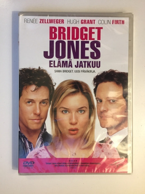 Bridget Jones Elämä Jatkuu (DVD) Renée Zellweger (UUSI) 2004