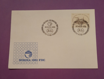 FDC Postimerkkinäyttely Nordia 1981