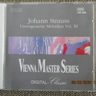 JOHAN STRAUSS - UNVERGESSENE MELODIEN VOL III (VIENNA MASTER - pikkukuva 1