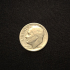 Usa Roosevelt Silver Dime 1947 Hopeaa - pikkukuva 1