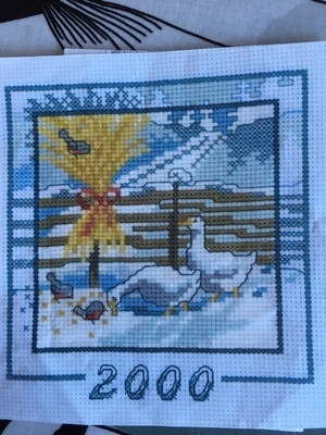 Ristipistomalli Vuositaulu 2000 Atelje Margaretha