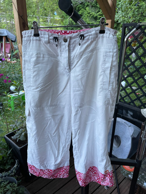 ICEPEAK Women's Outdoor Capri Pants White Size 38