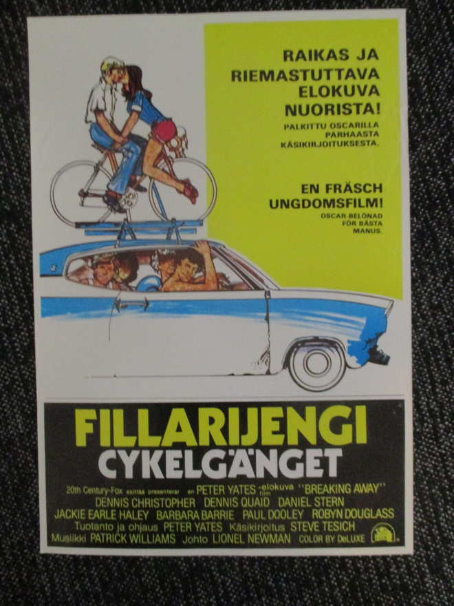 Fillarijengi (Peter Yates, 1979) - vanha elokuvajuliste