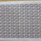 3.1.1944 Punainen Risti, 2mk+50p ruskea arkki. LAPE 279** - pikkukuva 1