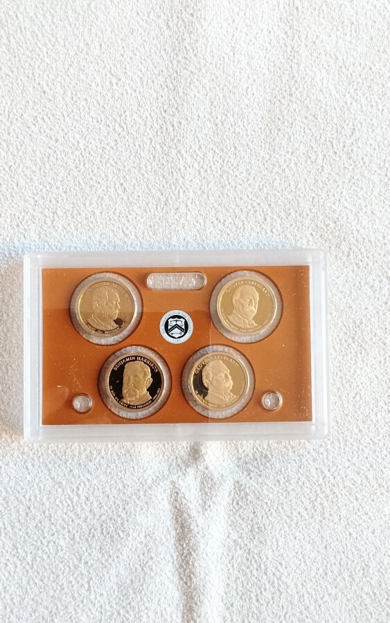 USA Mint Presidential $1 Coin Proof Set 2012 vuodelta