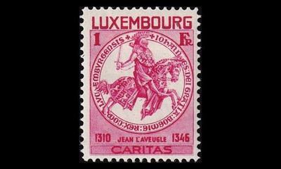 Luxemburg 262 ** Lastenapu 1 Fr + 15 C (1934)