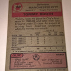 PELAAJA KORTTI JALKAPALLO TOMMY BOOTH 159 MANCHESTER CITY - pikkukuva 2