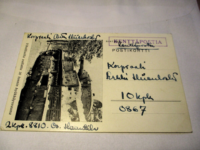 Viholliselta vallattu kp n - 1942