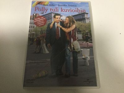 POLLY TULI KUVIOIHIN (2004).  DVD.    mm..Jennifer Aniston.