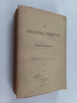 Edouard Laboulaye : Den religiösa friheten