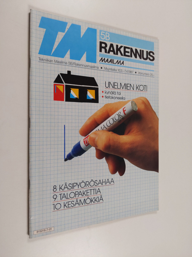 Tekniikan maailma 5B/1987 : rakennusmaailma