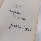 Jaakko Syrjä : Lumpeen kylässä (signeerattu, tekijän omiste) - pikkukuva 3